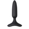 Черная анальная вибропробка HUSH 2 Size XS - 12,1 см.