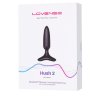 Черная анальная вибропробка HUSH 2 Size XS - 12,1 см.