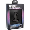 Черный анальный вибростимулятор Nexus G-Play Plus Small - 6 см.