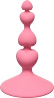 Розовая анальная пробка Sweetheart Plug Pink - 10 см.