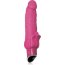 Розовый рельефный силиконовый вибромассажер - 18 см.  Цена 6 916 руб. - Розовый рельефный силиконовый вибромассажер - 18 см.