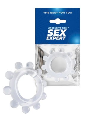 Прозрачное эрекционное кольцо со стимулирующими шариками  Цена 502 руб. Эрекционное кольцо для пениса усиливает эрекцию, повышает чувствительность и продлевает интимную близость. Шарики на поверхности изделия дарят партнёрше потрясающие эротические ощущения. Интимный аксессуар изготовлен из эластичного материала. Хорошо тянется. Подходит для половых членов разных размеров. Внутренний диаметр - 2,5 см. Страна: Китай. Материал: термопластичная резина (TPR).