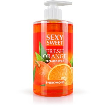 Гель для душа Sexy Sweet Fresh Orange с ароматом апельсина и феромонами - 430 мл.