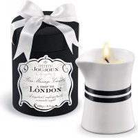 Массажное масло в виде большой свечи Petits Joujoux London с ароматом ревеня, амбры и чёрной смородины