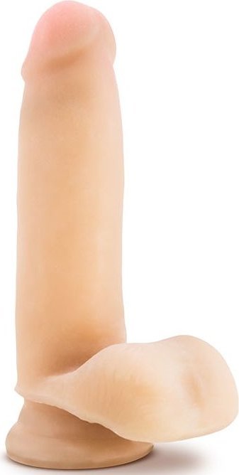 Телесный фаллоимитатор 7 inch Sensa Feel Dildo - 17,8 см.