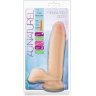 Телесный фаллоимитатор 7 inch Sensa Feel Dildo - 17,8 см.