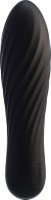 Черная вибропуля Tulip - 10,6 см.