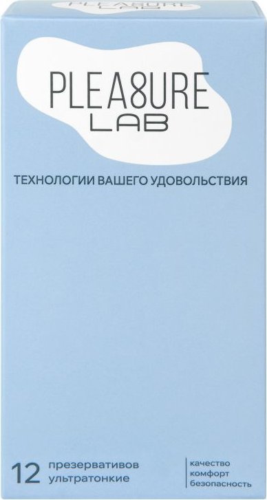 Ультратонкие презервативы Pleasure Lab - 12 шт.