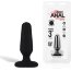 Черный анальный плаг из силикона Seamless Silicone Butt Plug - 7,5 см. - Черный анальный плаг из силикона Seamless Silicone Butt Plug - 7,5 см.