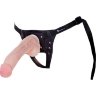 Податливый фаллос на трусиках Harness - 20,5 см.