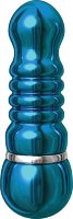 Голубой аллюминиевый вибратор BLUE SMALL - 7,5 см.