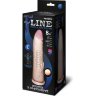 Реалистичный фаллоимитатор на присоске F LINE - 24 см.
