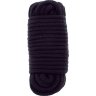 Черная веревка для связывания BONDX LOVE ROPE - 10 м.