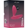 Розовая анальная вибровтулка We-Vibe Ditto+