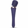 Темно-синий вибромассажёр Brush Crush