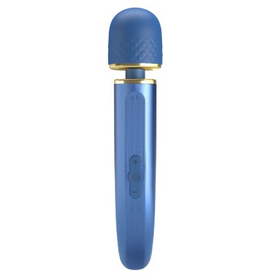 Синий wand-вибромассажер Colorful Massager - 24 см. Длина: 24 см. Диаметр: 4.8 см. Массажер Colorful Massager оснащен мощным мотором, обеспечивающим 7 режимов вибрации и 5 уровней управления скоростью. Его округлая головка идеальна для универсального использования. Вибрации управляются с помощью кнопок на ручке, что позволяет наслаждаться мощными ощущениями. Этот массажер перезаряжается через USB и выполнен из высококачественного силикона и ABS. Страна: Китай. Материал: анодированный пластик, силикон. Батарейки: встроенный аккумулятор.