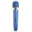 Синий wand-вибромассажер Colorful Massager - 24 см. - Синий wand-вибромассажер Colorful Massager - 24 см.
