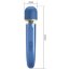 Синий wand-вибромассажер Colorful Massager - 24 см. - Синий wand-вибромассажер Colorful Massager - 24 см.