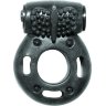 Черное эрекционное кольцо с вибрацией Rings Axle-pin