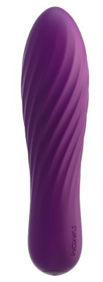 Фиолетовая вибропуля Tulip - 10,6 см. Длина: 10.6 см. Диаметр: 2.7 см. Tulip — удовольствие, которое можно спрятать в косметичку. Новый компактный и практически незаметный вибромассажер Tulip — это лучший компаньон в путешествиях и долгих поездках, прекрасный аксессуар для миниатюрной сумочки и мощный девайс для оргазмических удовольствий. Выполнен из безопасного и приятного на ощупь силикона. Приятные ребрышки дополняют и усиливают 10 режимов мощной и при этом тихой вибрации. Встроенный аккумулятор позволит владельцу не покупать батарейки, потому что зарядный кабель уже в комплекте. Как вишенка на торте для путешественников — Tulip 100% влагонепроницаем, что позволяет брать его в самые экстремальные походы и наслаждаться его возможностями хоть под водопадом Виктория, хоть на берегах Санторини. Страна: Китай. Материал: силикон. Батарейки: встроенный аккумулятор.