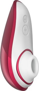 Красный бесконтактный клиторальный стимулятор Womanizer Liberty
