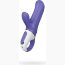 Фиолетовый вибратор Satisfyer Magic Bunny с клиторальным отростком - 17,6 см.  Цена 8 288 руб. - Фиолетовый вибратор Satisfyer Magic Bunny с клиторальным отростком - 17,6 см.