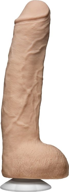 Телесный фаллоимитатор John Holmes ULTRASKYN Realistic Cock with Removable Vac-U-Lock Suction Cup - 25,1 см.