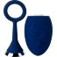 Синяя анальная вибровтулка O Play Unico с пультом ДУ - 13,5 см.  Цена 5 146 руб. - Синяя анальная вибровтулка O Play Unico с пультом ДУ - 13,5 см.