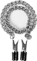 Прищепки для сосков Block Busters Nipple Clamps с цепью