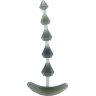 Дымчатая анальная цепочка PLIABLE PROBE - 15 см.