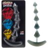 Дымчатая анальная цепочка PLIABLE PROBE - 15 см.