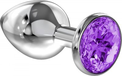 Серебристая анальная пробка Sparkle XL с фиолетовым кристаллом - 11 см. Длина: 11 см. Диаметр: 4.3 см. Увеличенная анальная пробка, созданная для того, чтобы подарить Вам еще большее удовольствие! Изготовленная из гигиеничного металла, похожего на серебро, с ярким кристаллом в основании, Sparkle XL имеет плавную форму для легкого введения и комфортного ношения. Анальная пробка оснащена ограничительным основанием для безопасного использования. Рабочая длина - 9 см. Страна: Китай. Материал: металл.
