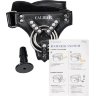 Черные трусики для страпона RealStick CALIBER