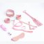 Эротический БДСМ-набор из 8 предметов в нежно-розовом цвете  Цена 2 164 руб. - Эротический БДСМ-набор из 8 предметов в нежно-розовом цвете