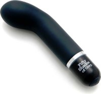 Черный силиконовый мини-вибратор Mini G-Spot Vibrator - 13,3 см.