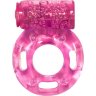 Розовое эрекционное кольцо с вибрацией Rings Axle-pin