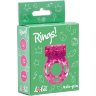 Розовое эрекционное кольцо с вибрацией Rings Axle-pin