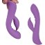 Фиолетовый вибромассажер-кролик 5 Silicone Ripple Passion - 19,1 см. - Фиолетовый вибромассажер-кролик 5 Silicone Ripple Passion - 19,1 см.