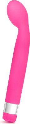 Розовый вибратор для массажа G-точки Rose Scarlet G - 17,8 см.  Цена 2 450 руб. Длина: 17.8 см. Диаметр: 3.6 см. Розовый вибратор для массажа G-точки Rose Scarlet G. Страна: Китай. Материал: анодированный пластик (ABS). Батарейки: 2 шт., тип AA.
