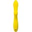 Желтый двусторонний вибратор Mia - 22 см.  Цена 5 445 руб. - Желтый двусторонний вибратор Mia - 22 см.