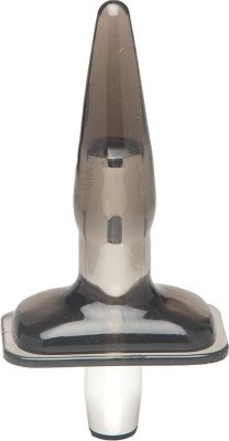Дымчатая вибровтулка Purrfect Plug Smoke - 9,5 см.  Цена 2 077 руб. Длина: 9.5 см. Диаметр: 2.5 см. Стоит кончику этого анального вибратора коснуться вашей попки, чтобы та сжалась в ожидании ласки. Конусообразная форма стимулятора гарантирует комфортное проникновение, а идеально гладкая поверхность – непревзойдённое скольжение. Добавьте к этому мощную вибрацию, чтобы понять – это будет нечто фантастическое. Страна: Китай. Материал: термопластичный эластомер (TPE). Батарейки: 1 шт., тип AAA.