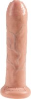 Телесный необрезанный фаллоимитатор на присоске 7 Uncut Cock - 19,1 см.