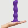 Фиолетовая насадка Strap-On-Me Dildo Geisha Balls size XL