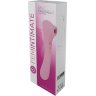 Нежно-розовый двусторонний стимулятор Daisy Massager - 20,2 см.