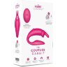 Розовый вибратор для пар The Couples Rabbit