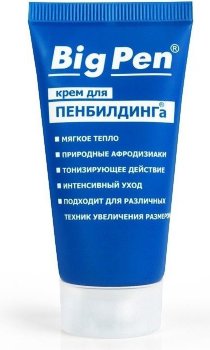 Крем Big Pen для увеличения полового члена - 25 гр.