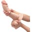 Телесный анальный фаллоимитатор Slipskin 10’’ Curved - 25 см. - Телесный анальный фаллоимитатор Slipskin 10’’ Curved - 25 см.