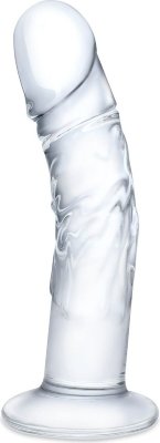 Стеклянный фаллоимитатор из стекла 7’’ Curved Realistic Glass Dildo With Veins - 15,9 см. Длина: 15.9 см. Диаметр: 3.6 см. Дайте волю своему воображению с этим реалистичным фаллоимитатором изогнутой формы из прозрачного стекла! У него есть все реалистичные детали, такие как вены и приятный круглый кончик-головка, так что вы сможете провести незабываемое время. Кроме того, он гладкий и гладкий, его можно охлаждать или нагревать. для дополнительных острых ощущений. Так что дайте себе волю и совершите безумную поездку. Страна: Китай. Материал: стекло.