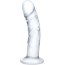 Стеклянный фаллоимитатор из стекла 7’’ Curved Realistic Glass Dildo With Veins - 15,9 см. - Стеклянный фаллоимитатор из стекла 7’’ Curved Realistic Glass Dildo With Veins - 15,9 см.