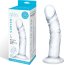 Стеклянный фаллоимитатор из стекла 7’’ Curved Realistic Glass Dildo With Veins - 15,9 см. - Стеклянный фаллоимитатор из стекла 7’’ Curved Realistic Glass Dildo With Veins - 15,9 см.
